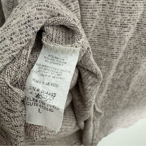 Blupepper Ladies/women’s long sleeve shirt khaki Large - Picture 2 of 6